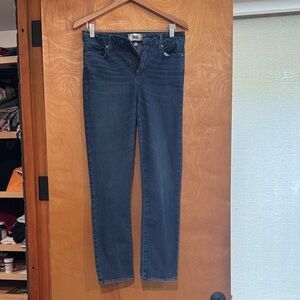 PAIGE Dark Blue Skinny Jeans